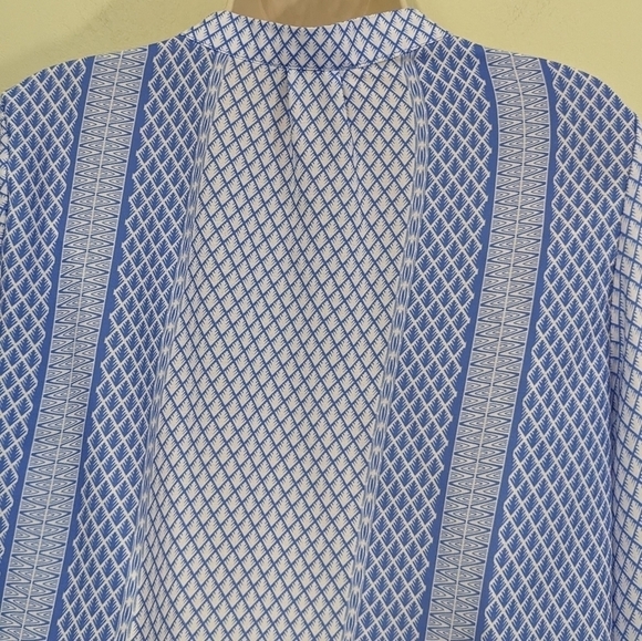 Norm Thompson Printed Tunic Popover Sz PM - Picture 9 of 13